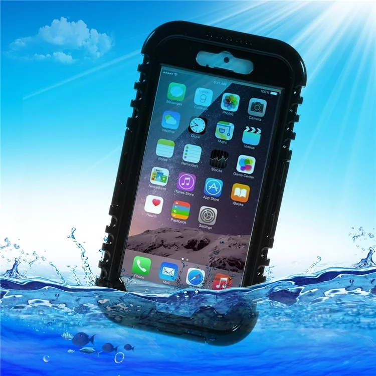 IP-68 Waterproof Heavy Duty Case for iPhone 6s / 6 4.7 inch - Black