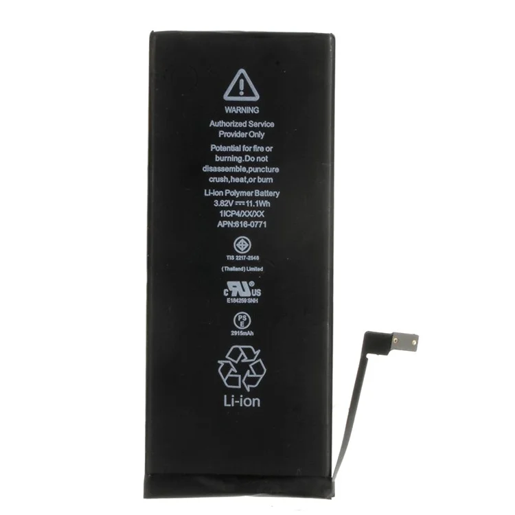 2915mAh Li-polymer Battery Replacement for iPhone 6 Plus 5.5 inch (Without Logo)