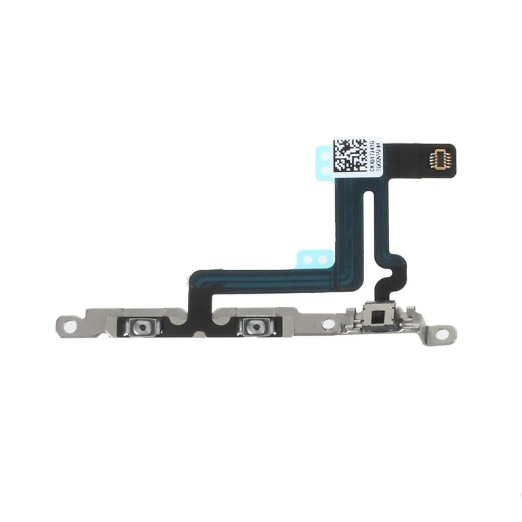 OEM Volume Button Flex Cable with Metal Plate for iPhone 6 Plus 5.5 inch