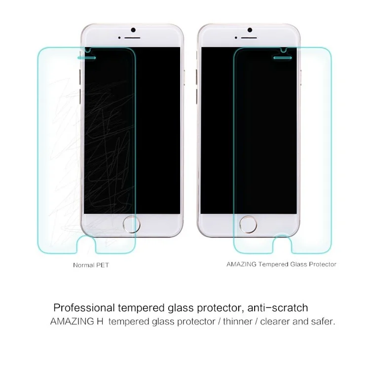 Nillkin Amazing H Nano Anti-explosion Tempered Glass Screen Film for iPhone 6s / 6 4.7 inch (Suite Edition)
