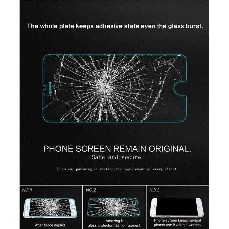 Nillkin Amazing H Nano Anti-explosion Tempered Glass Screen Film for iPhone 6s / 6 4.7 inch (Suite Edition)