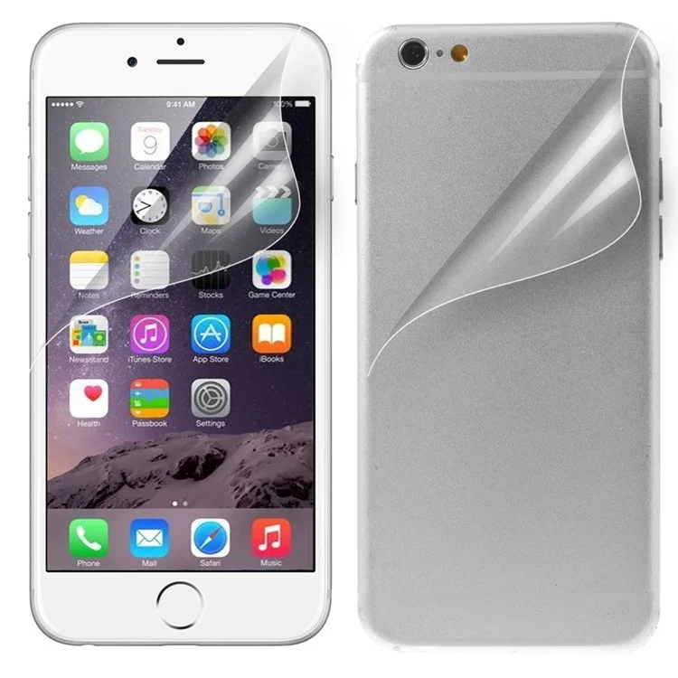 Frosted Anti-glare Front and Back Protective Film for iPhone 6s Plus / 6 Plus