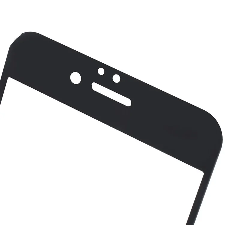 Film De Protection De Protecteur De Verre En Verre Trempé De Galvanoplastie Pour IPhone 6 / 6 Ans - Noir