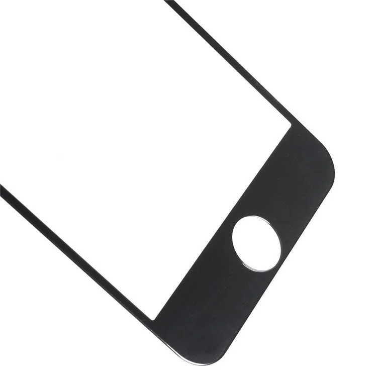 Electroplating Tempered Glass Screen Protector Guard Film for iPhone 6 / 6s - Black