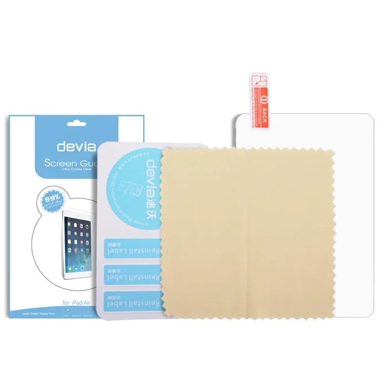 DEVIA High Penetration Screen Protector Film for iPad Pro 9.7 / Air / Air 2