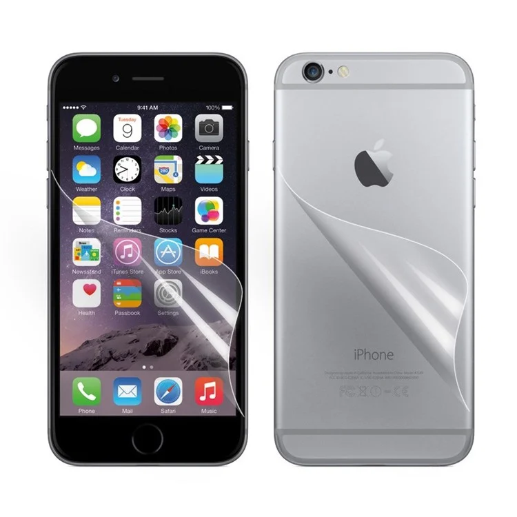HD Front and Back Protective Film for iPhone 6s Plus / 6 Plus 5.5 Inch