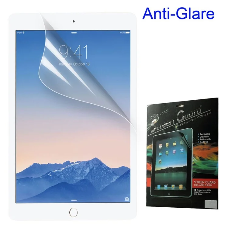 For iPad 9.7-inch (2018)/9.7-inch (2017)/Air 2/Air Matte Anti-glare Screen Protector Film (with Package)