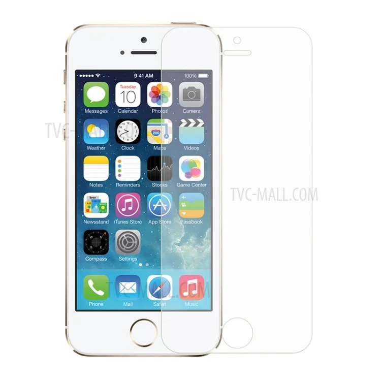 0.3mm 2.5D Matte Tempered Glass Screen Protector for iPhone SE 5s 5 5c