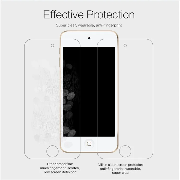 NILLKIN Anti-fingerprint Clear Screen Protector for iPod Touch 6