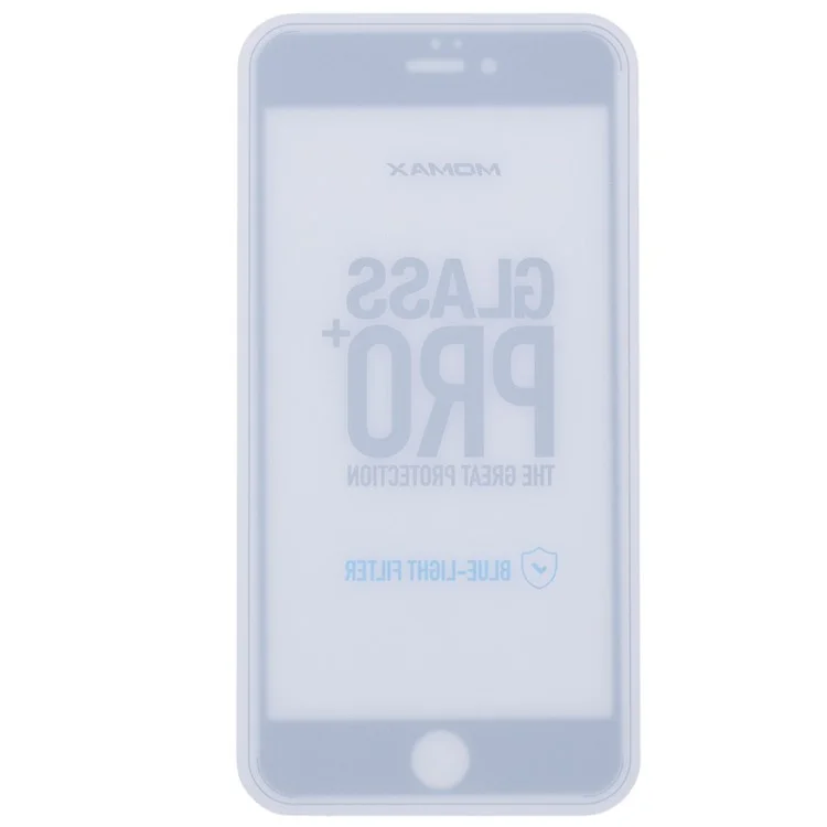 MOMAX Glass Pro+ for iPhone 6s Plus / 6 Plus Anti-blue-ray Tempered Glass Screen Protector 0.2mm - Black