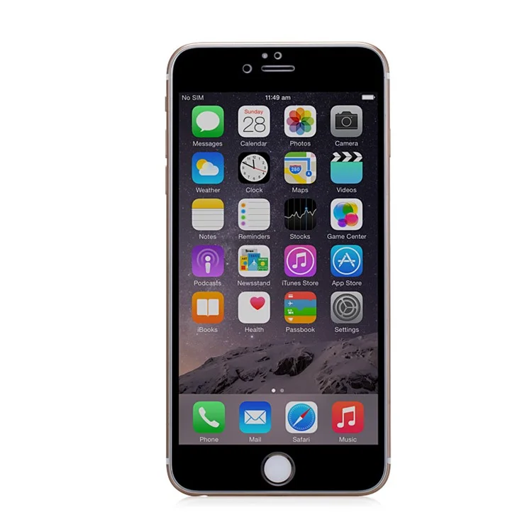 MOMAX Glass Pro+ for iPhone 6s Plus / 6 Plus Anti-blue-ray Tempered Glass Screen Protector 0.2mm - Black