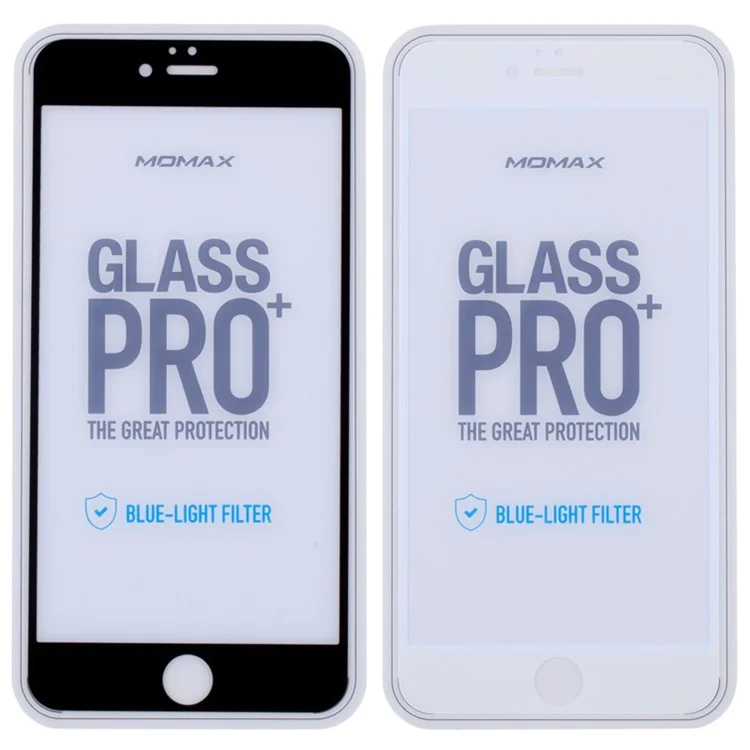 MOMAX Glass Pro+ for iPhone 6s Plus / 6 Plus Anti-blue-ray Tempered Glass Screen Protector 0.2mm - Black