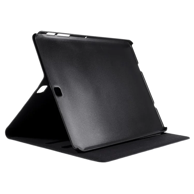 DOORMOON Genuine Leather Cover Case for Samsung Galaxy Tab S2 9.7 T810 T815 - Black