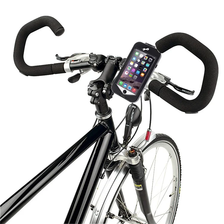 Bike Bicycle Handlebar 360-degree Rotary Mount Holder Case Bag for iPhone 6s 6 4.7 Inch