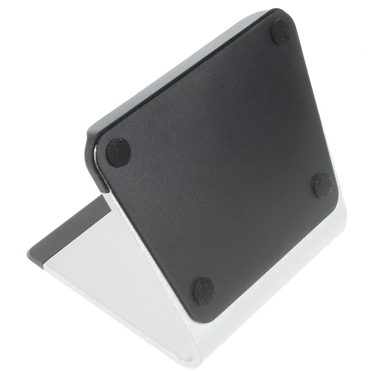 V-shaped Aluminum Alloy Desktop Stand for iPad Air 2 / mini 4 iPhone Samsung Tablet Mobile Phone