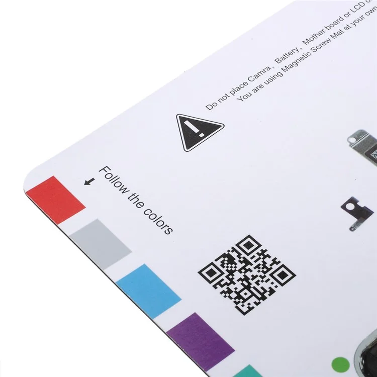 For iPhone 4s Professional Magnetic Screw Keeper Mat Helping Repair Tool