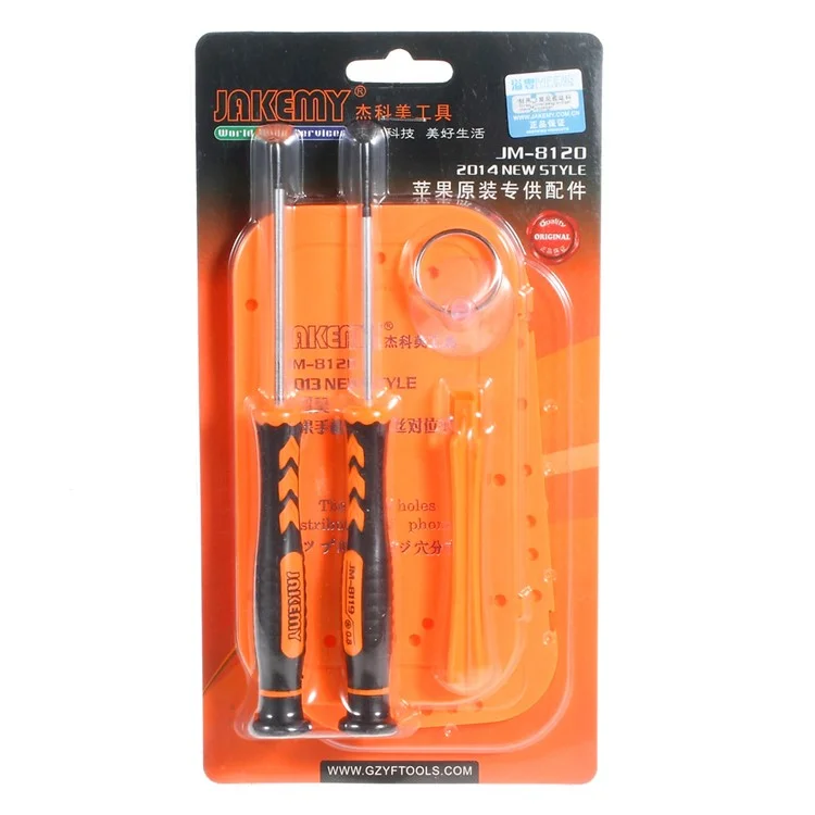 JAKEMY JM-8120 Repair Open Tools Screwdriver Set for iPhone 5 / 4 / 4s