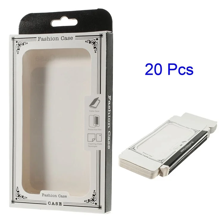 20Pcs/Lot Protective Paper Package Box for iPhone 6 Plus Phone Cases, Size: 17.2 x 10.2 x 1.6cm