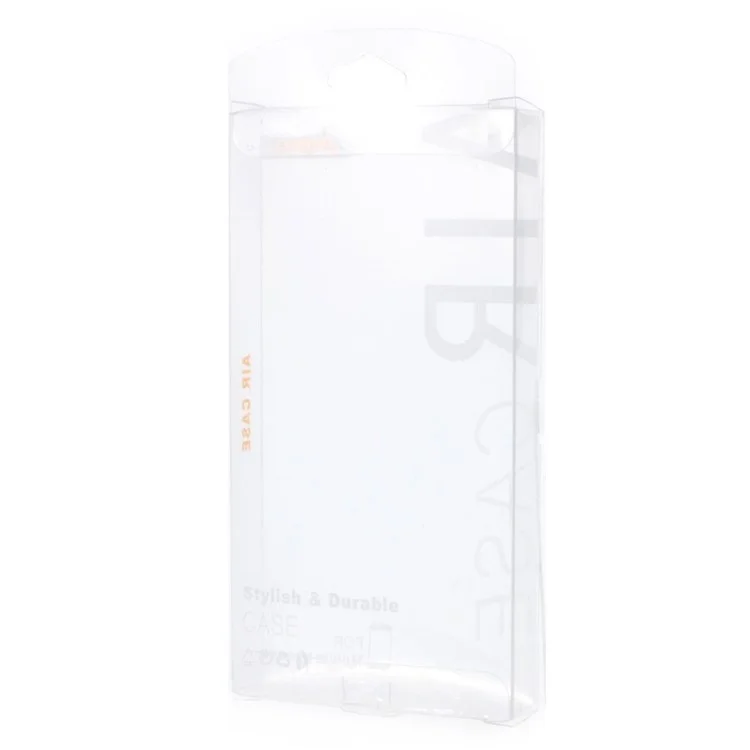 20pcs/Lot Clear AIR CASE Plasitc Packaging Box for iPhone SE 5s 5 5c Cases, Size: 145 x 78 x 14mm