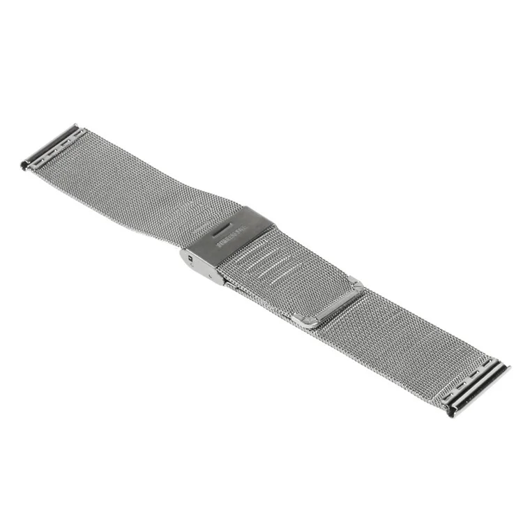 Metal Wristband Watch Band for Apple Watch 38mm Series 3 Series 2 Series 1 - Silver Color