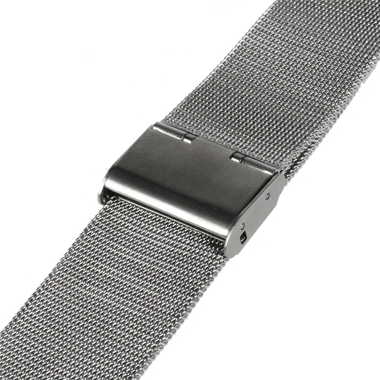 Metal Wristband Watch Band for Apple Watch 38mm Series 3 Series 2 Series 1 - Silver Color