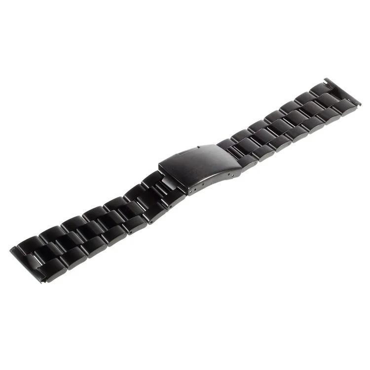 For Apple Watch 42mm Series 3 / 2 / 1 Stainless Steel Watch Strap Band Classic Buckle - Black