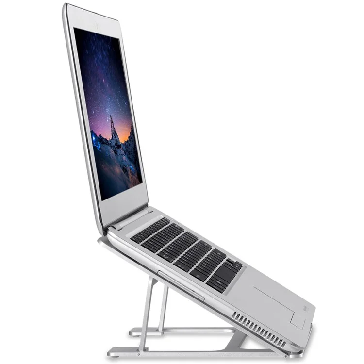Aluminum Alloy Adjustable Laptop Stand Foldable Cooling Bracket for Laptop/Notebook/iPad