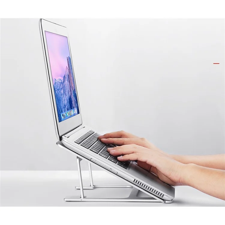 Aluminum Alloy Adjustable Laptop Stand Foldable Cooling Bracket for Laptop/Notebook/iPad