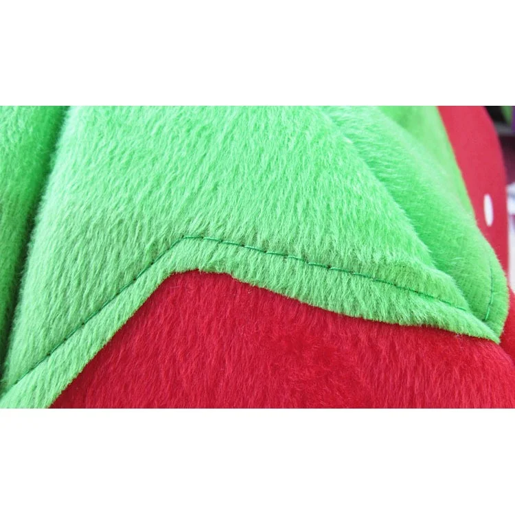 Strawberry Fluff Foldable Dog Bed House, XL: 43 x 43 x 45cm - Red