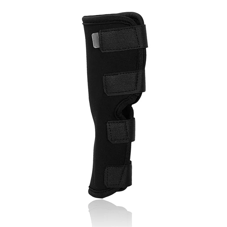 Dog Leg Braces Canine Wrist Sleeves with Safety Reflective Straps for Hock Joint - Size: S