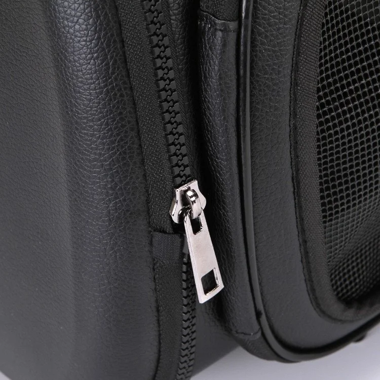 Portable Breathable EVA Pet Carrier Handbag Shoulder Bag for Dogs and Cats - Black