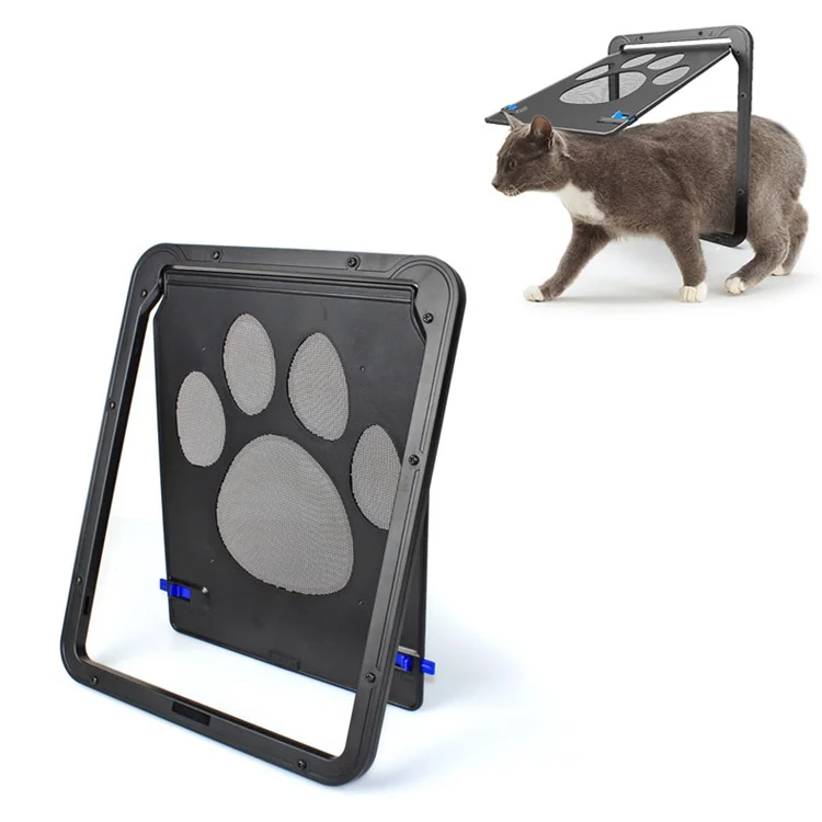 Claw Print Design Magnetic Pet Screen Door Window for Small Cat Dog