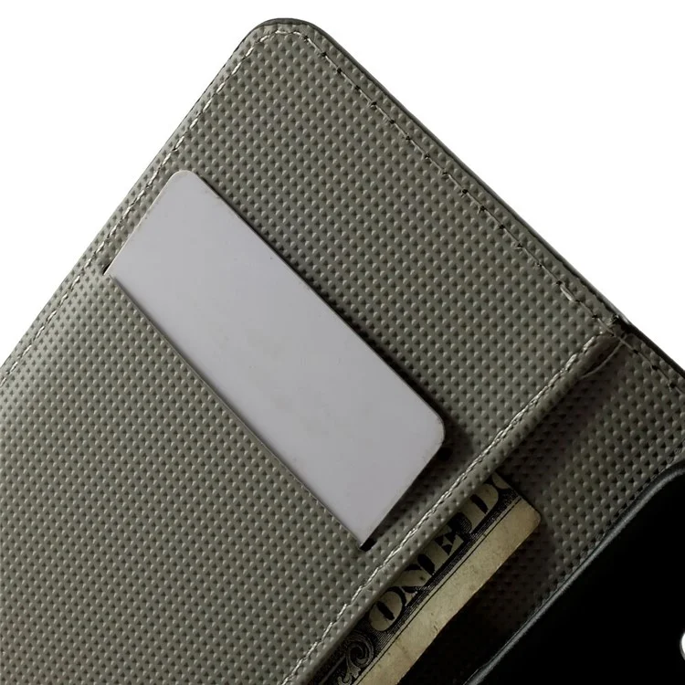 Eiffel Tower & Fruit Stand Leather Magnetic Cover for Samsung Galaxy A3 SM-A300F