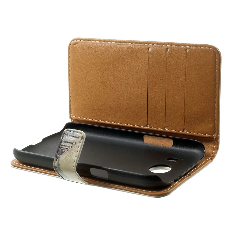 Wallet Leather Case for Samsung Galaxy Ace 4 SM-G357FZ / Ace Style LTE G357 - Bridge & Passerby