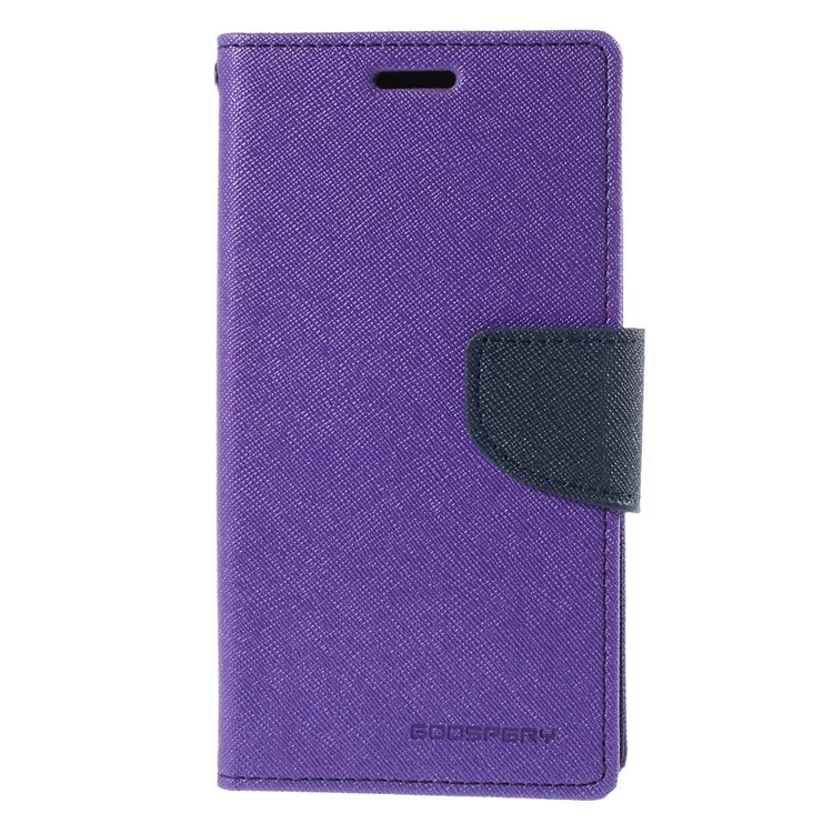 MERCURY Goospery Magnetic Wallet Leather Case for Samsung Galaxy S6 Edge G925 - Purple