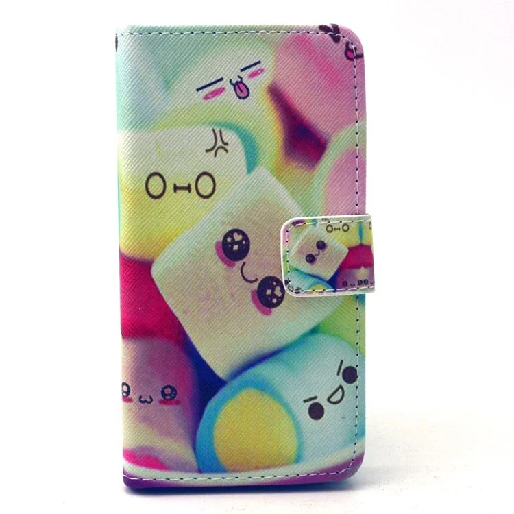 Cute Dessert Magnetic Leather Stand Cover for Samsung Galaxy A3 SM-A300F