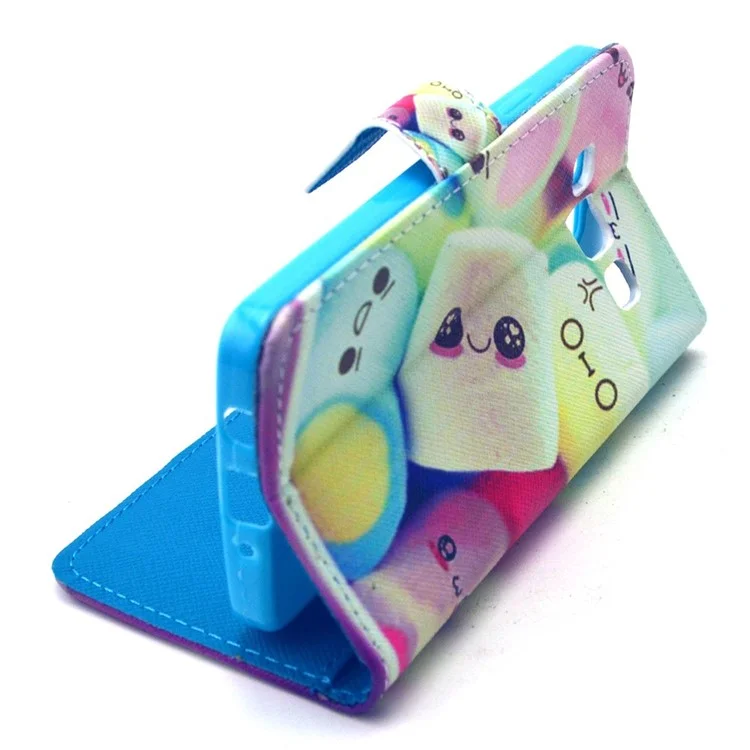 Cute Dessert Magnetic Leather Stand Cover for Samsung Galaxy A3 SM-A300F