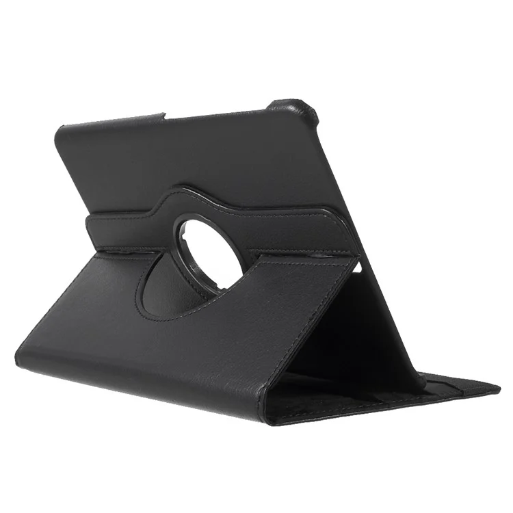 Rotary Stand Flip Leather Case Cover for Samsung Galaxy Tab S2 9.7 T810 T815 Multi-Angle Stand Tablet Accessory - Black