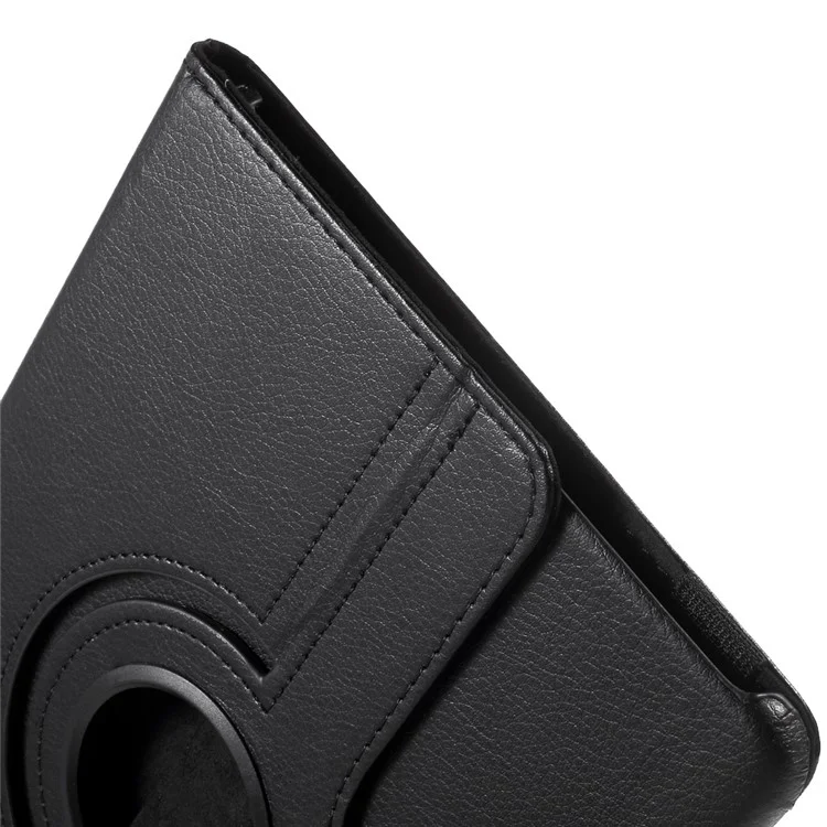 Rotary Stand Flip Leather Case Cover for Samsung Galaxy Tab S2 9.7 T810 T815 Multi-Angle Stand Tablet Accessory - Black