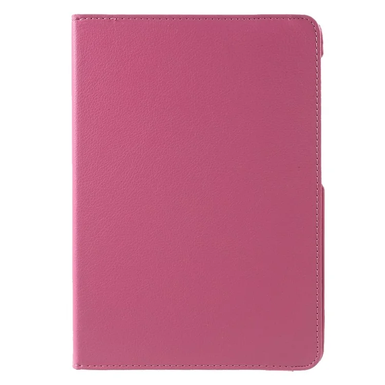 Coperchio di Vetro in Pelle Rotativa Per Samsung Galaxy Tab S2 9.7 T810 T815 Accessorio Tablet a Base Multi-angolo - Rosa