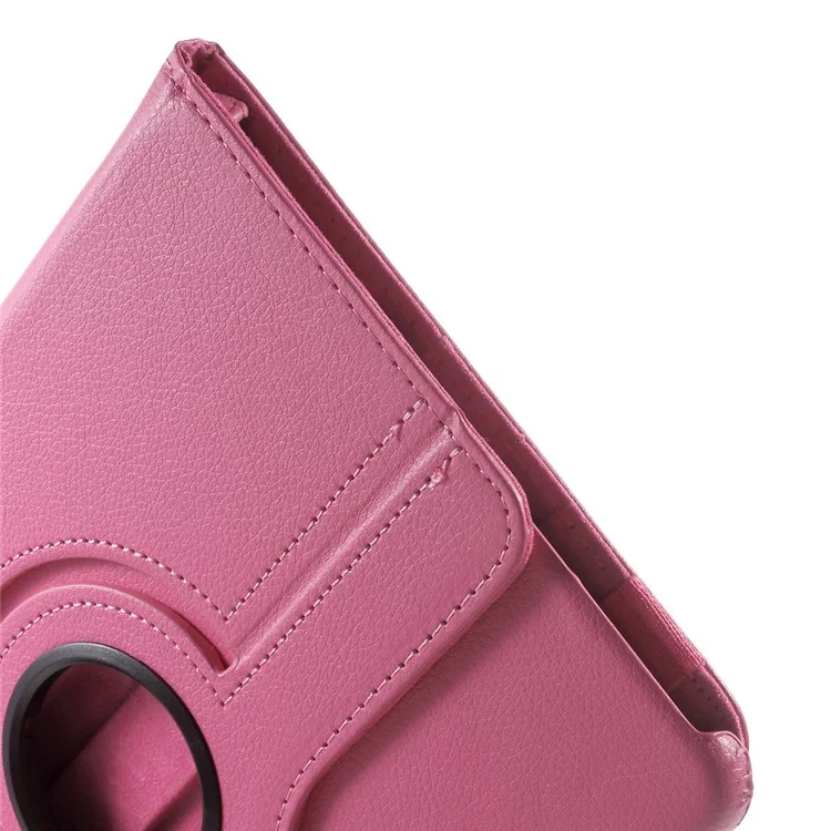 Rotary Stand Flip Leather Case Cover for Samsung Galaxy Tab S2 9.7 T810 T815 Multi-Angle Stand Tablet Accessory - Rose