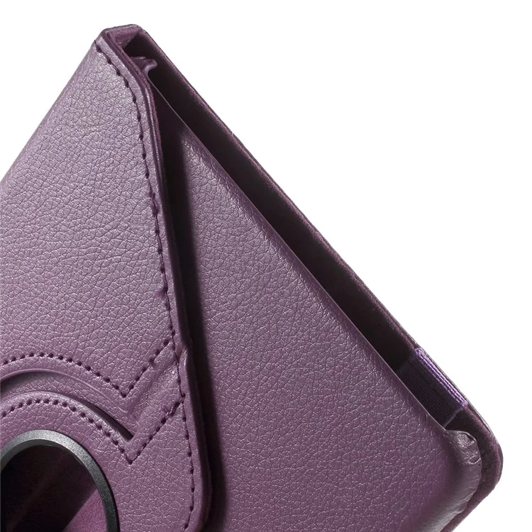 Rotary Stand Leather Flip Case for Samsung Galaxy Tab S2 8.0 T710 T715 - Purple