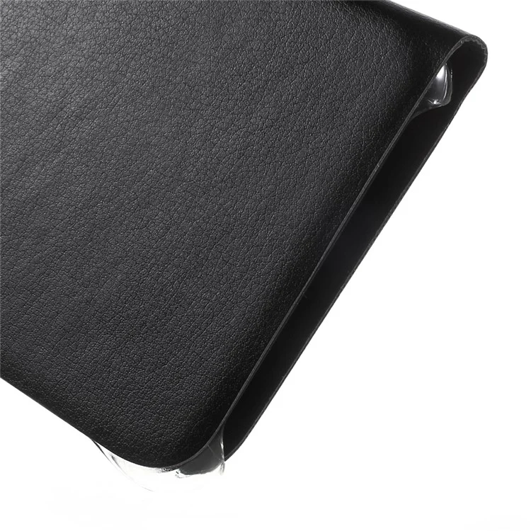 Window View Leather Case Cover for Samsung Galaxy S6 Edge Plus G928 - Black