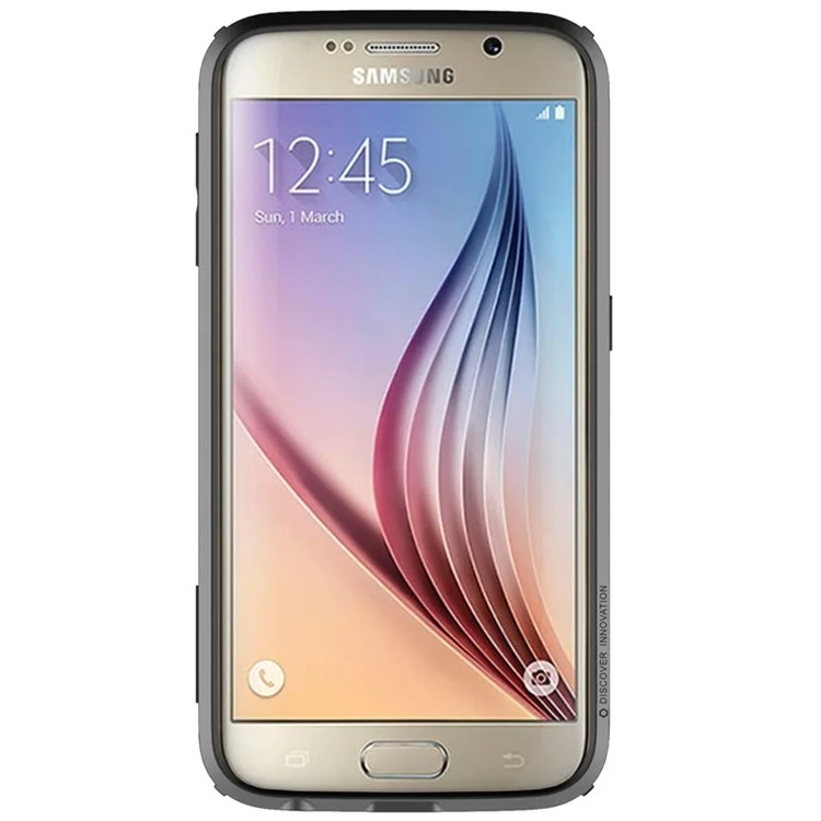 NILLKIN for Samsung Galaxy S6 G920 Armor Frame Series PC TPU Bumper Frame - Red