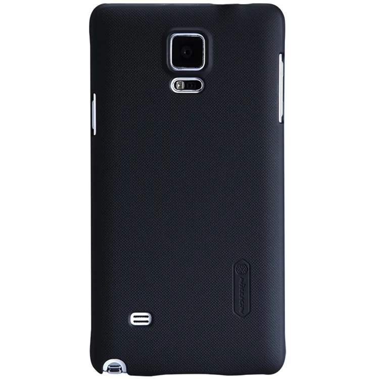 NILLKIN Super Frosted Shield Hard Case for Samsung Galaxy Note 4 N910 w/ Screen Flim - Black