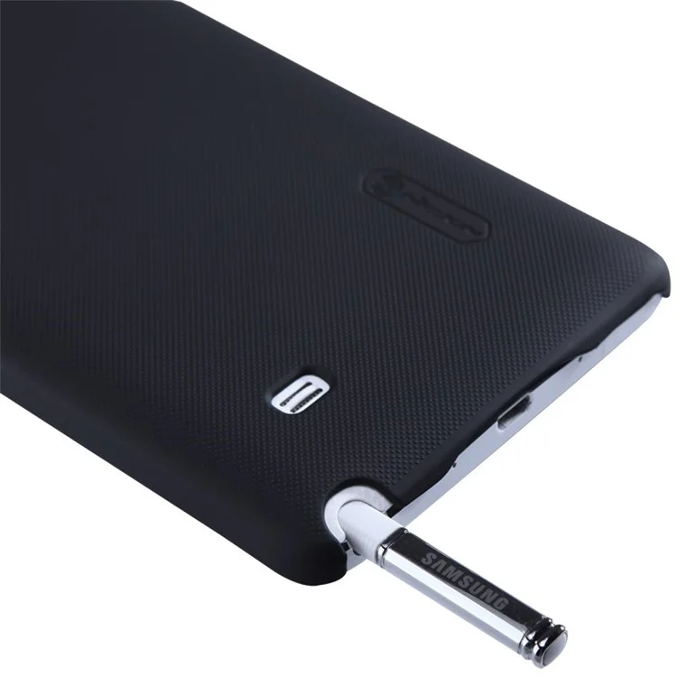 NILLKIN Super Frosted Shield Hard Case for Samsung Galaxy Note 4 N910 w/ Screen Flim - Black