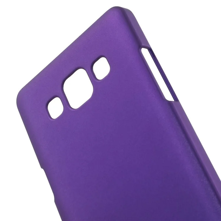 Rubberized Hard Cover Case for Samsung Galaxy A5 SM-A500F - Purple