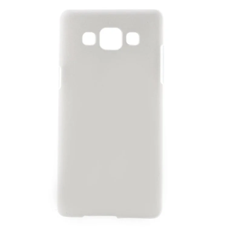 Rubberized Plastic Hard Case for Samsung Galaxy A3 SM-A300F - White
