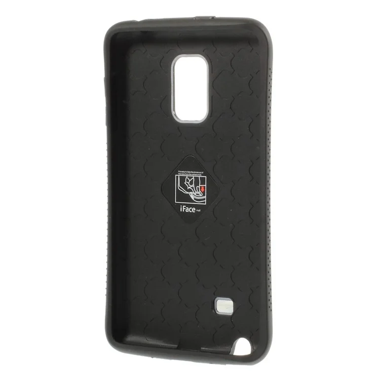 IFACE MALL PC TPU Hybrid Case for Samsung Galaxy Note Edge SM-N915 - Black