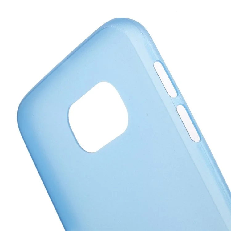 For Samsung Galaxy S6 G920 Slim 0.3mm Matte Hard Back Case - Blue